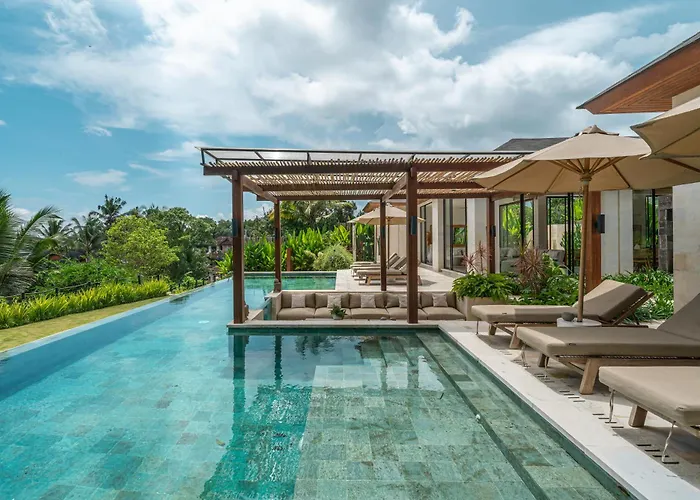Rosita - Stunning 5br - Sauna, Gym, Rice Field Views فيلة