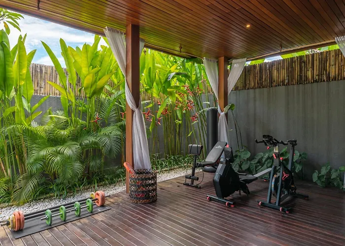 Rosita - Stunning 5br - Sauna, Gym, Rice Field Views فيلة *