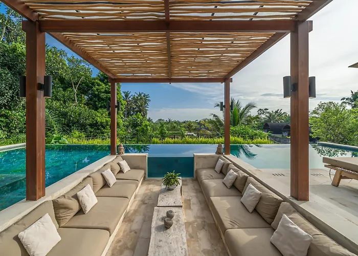Rosita - Stunning 5br - Sauna, Gym, Rice Field Views فيلة أوبود