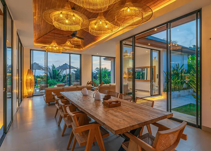 Rosita - Stunning 5br - Sauna, Gym, Rice Field Views فيلة *